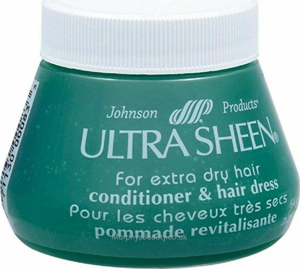 ULTRA SHEEN CONDITIONER & HAIRDRESS EXTRA DRY 227G PER CAPELLI . – verde