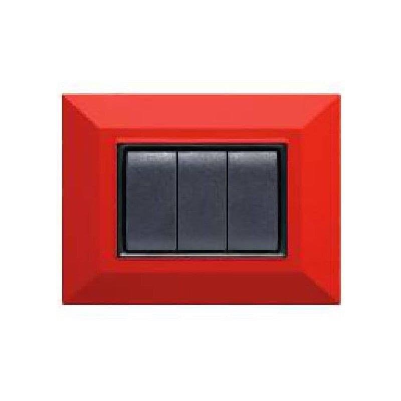 PLACCA PLACCHETTA PLACCHETTE COMPATIBILI PER SERIE AXOLUTE BTICINO COLORATE SQ - 67