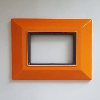 PLACCA PLACCHETTA PLACCHETTE COMPATIBILI PER SERIE AXOLUTE BTICINO COLORATE SQ - 66