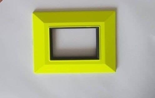 PLACCA PLACCHETTA PLACCHETTE COMPATIBILI PER SERIE AXOLUTE BTICINO COLORATE SQ - 16