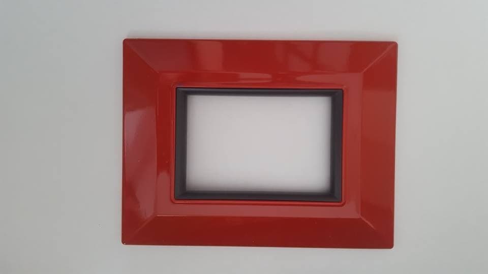 PLACCA PLACCHETTA PLACCHETTE COMPATIBILI PER SERIE AXOLUTE BTICINO COLORATE SQ - 35