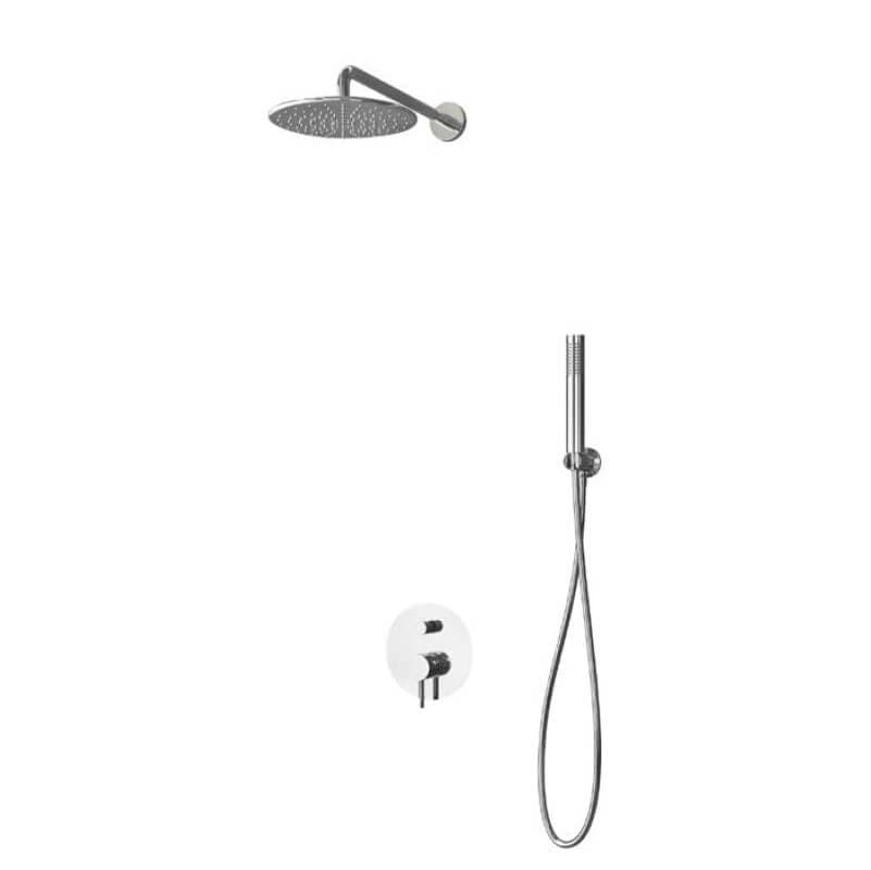 Set Doccia Termostatico Cromato Installazione Ad Incasso - 2