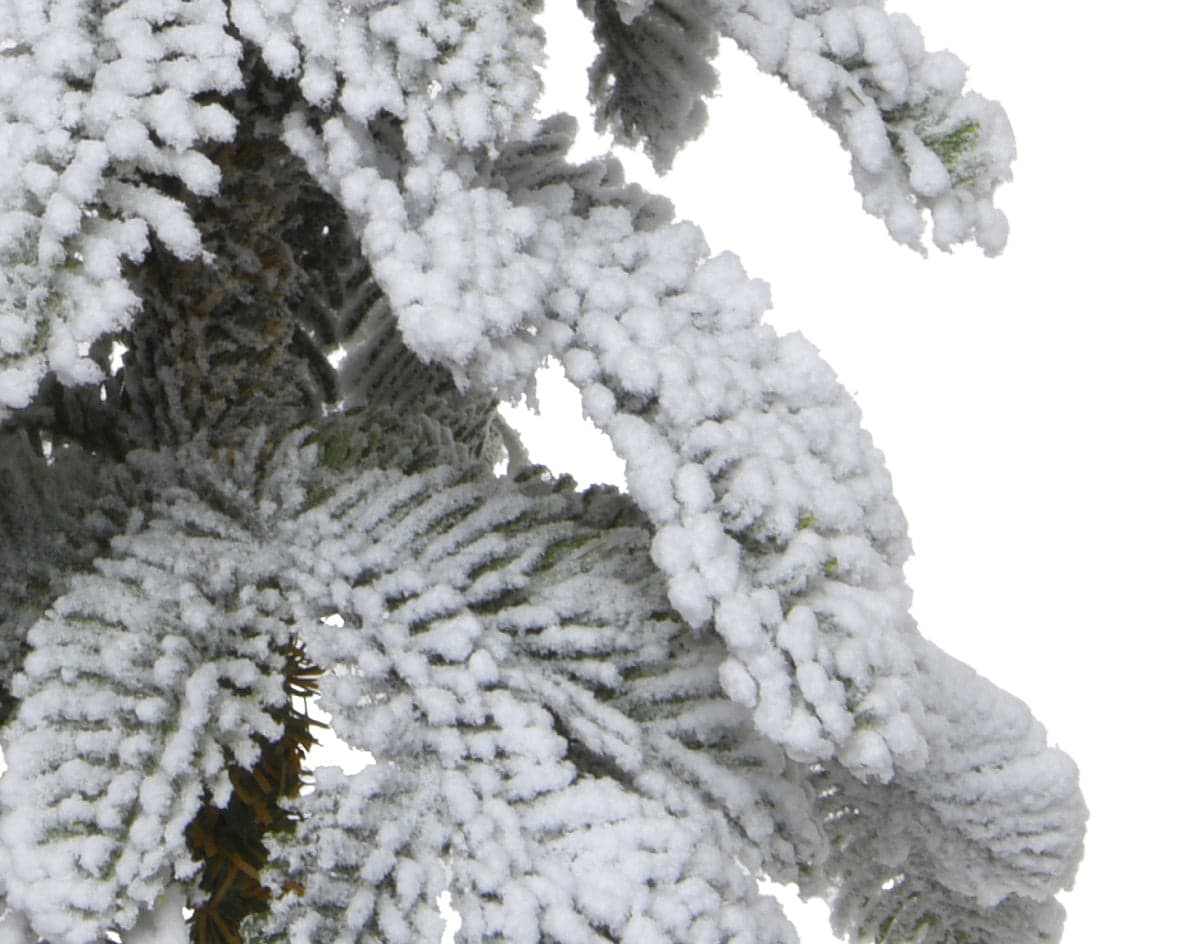 Alberello di Natale innevato, decorazione per interno Verde e Bianco in Alberi di natale artificiali MagiediNatale.it - Altamura, commercioVirtuoso.it