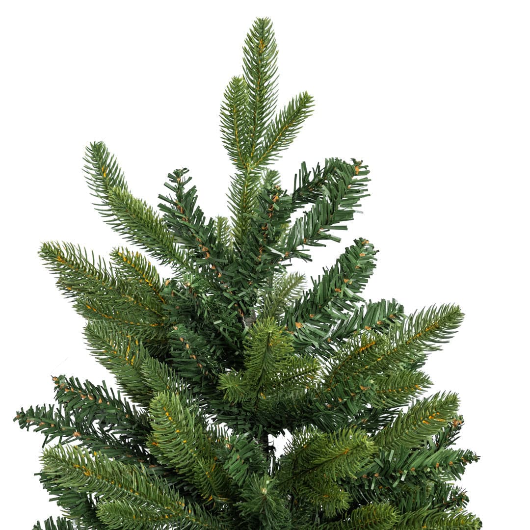 Albero di Natale slim "Cernera" in PE Effetto Real Touch + PVC di Altissima qualità in Alberi di natale artificiali MagiediNatale.it - Altamura, commercioVirtuoso.it