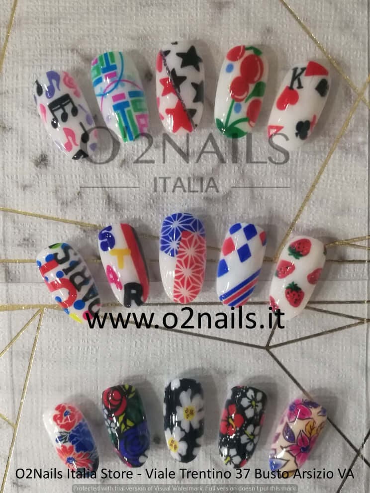 O2NAILS M1 Stampante Unghie Nail Art Decorazione Unghie Gel - 11