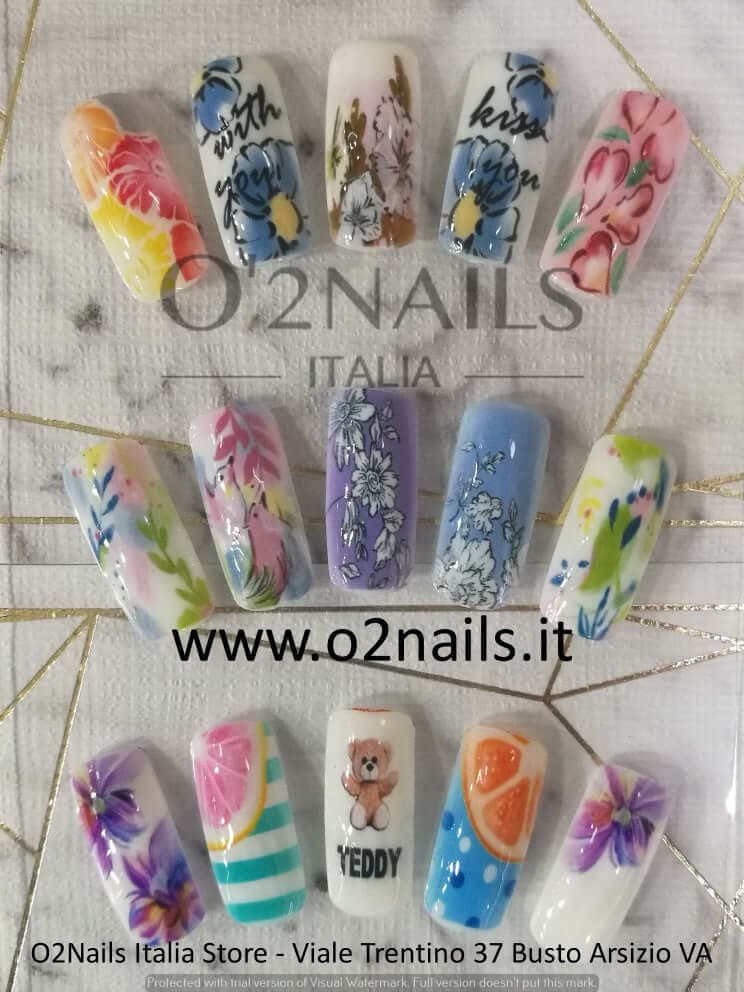 O2NAILS M1 Stampante Unghie Nail Art Decorazione Unghie Gel - 14