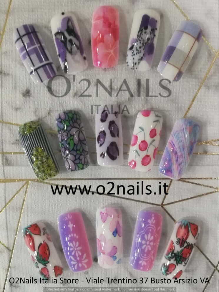 O2NAILS M1 Stampante Unghie Nail Art Decorazione Unghie Gel - 15