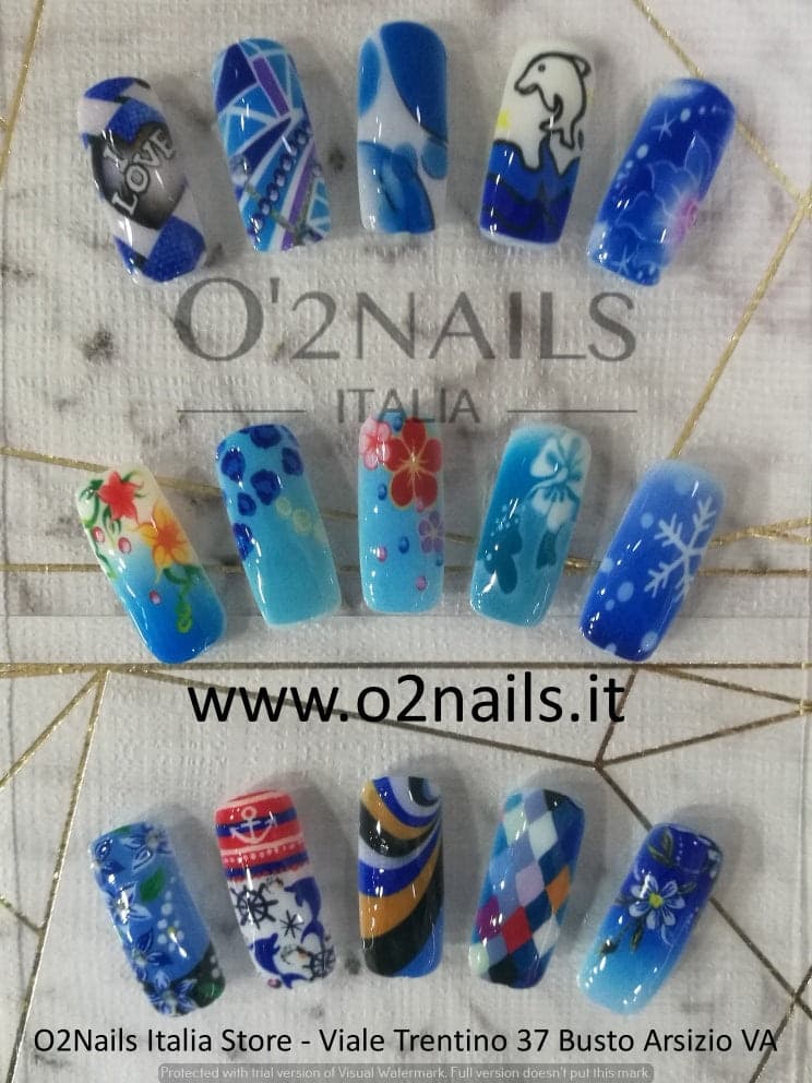 O2NAILS M1 Stampante Unghie Nail Art Decorazione Unghie Gel - 17
