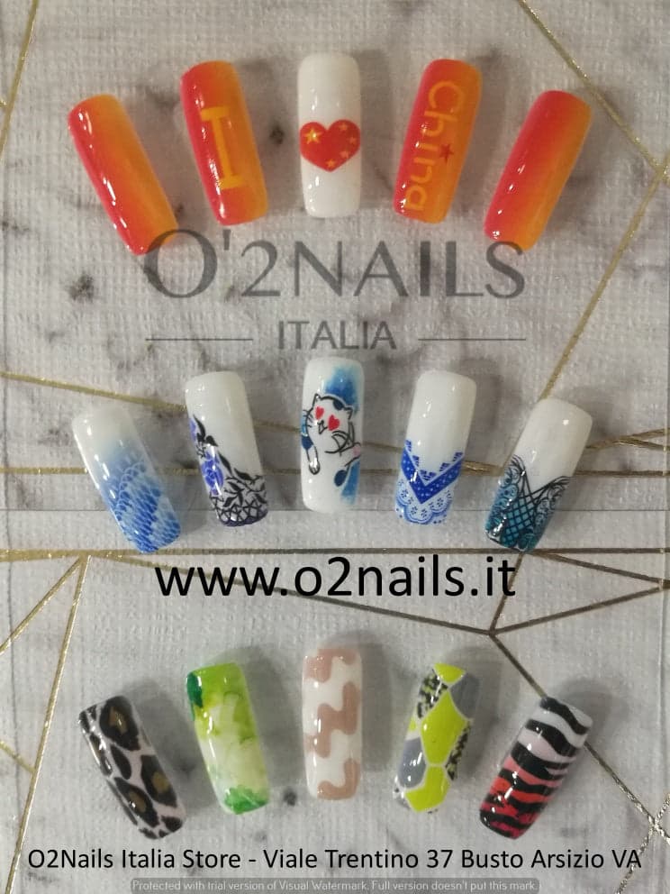 O2NAILS M1 Stampante Unghie Nail Art Decorazione Unghie Gel - 18