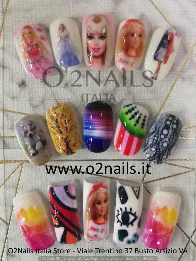 O2NAILS M1 Stampante Unghie Nail Art Decorazione Unghie Gel - 9
