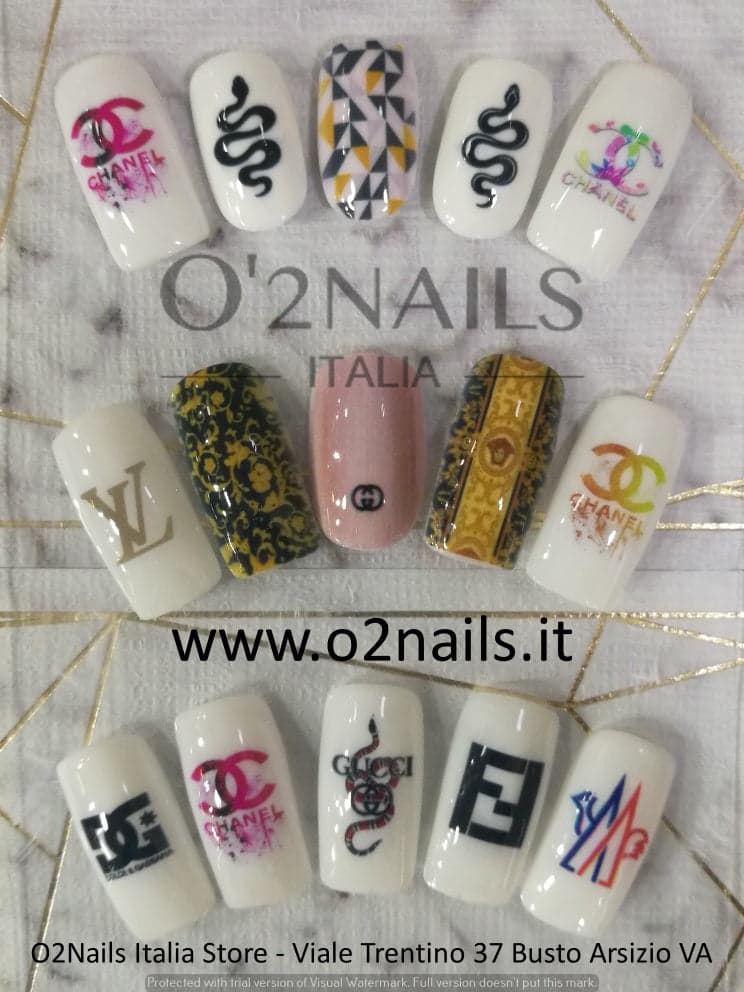 O2NAILS FULLMATE X12.5 Stampante Unghie Nail Art Decorazione Unghie Gel - 12