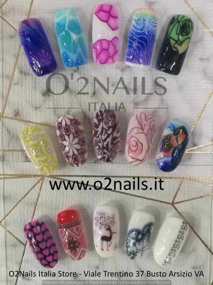 O2NAILS H1 Stampante Unghie Nail Art Decorazione Unghie Gel - 23
