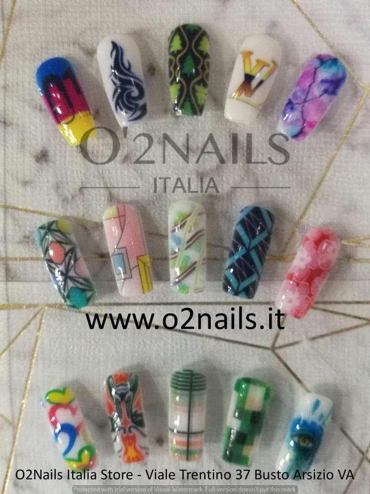 O2NAILS FULLMATE NAILLA F1 Stampante Unghie Nail Art Decorazione Unghie Gel - 4