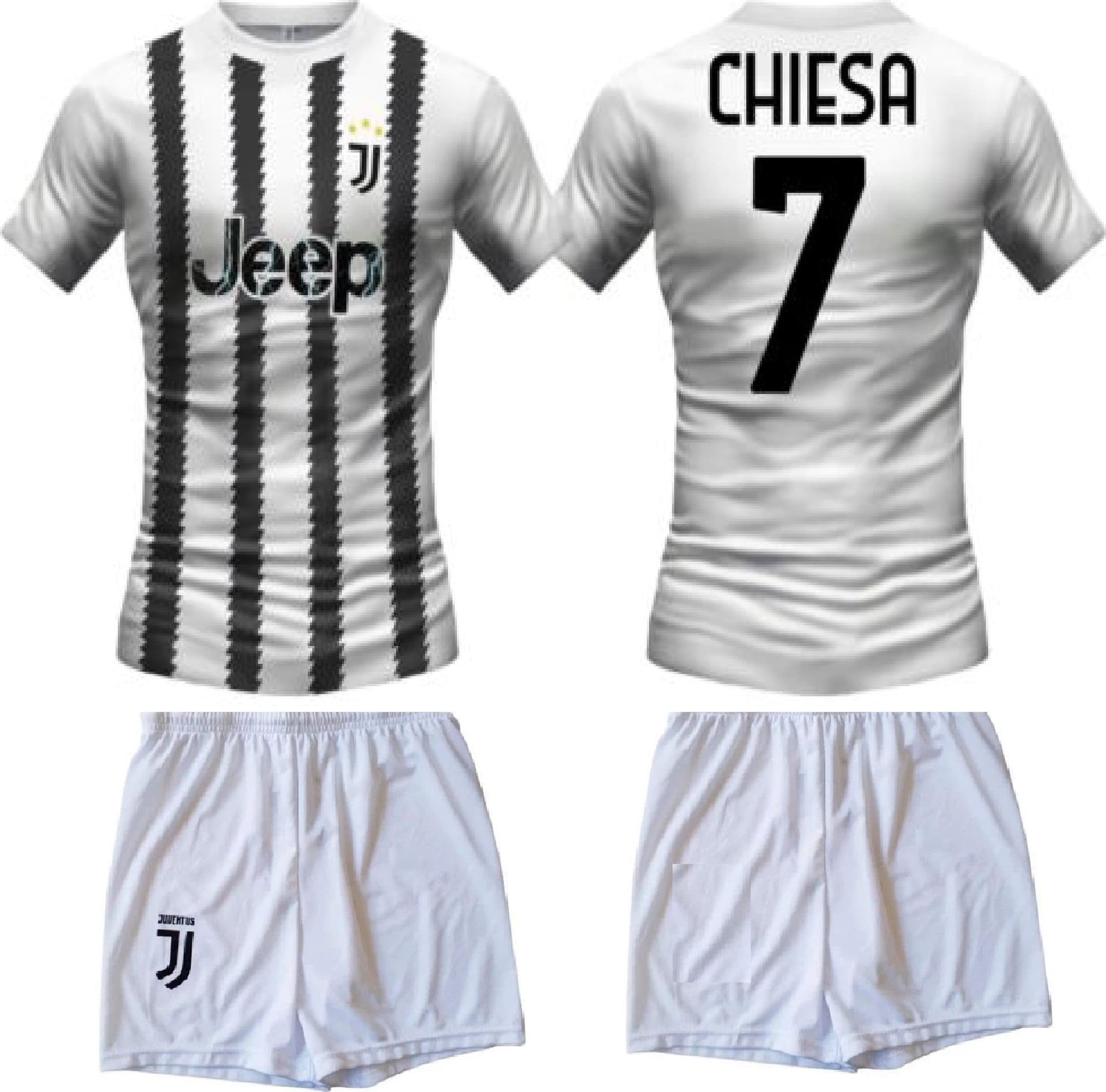 Maglia FC Juventus 2023 Senza Nome Vlahovic Di Maria Pogba - 11