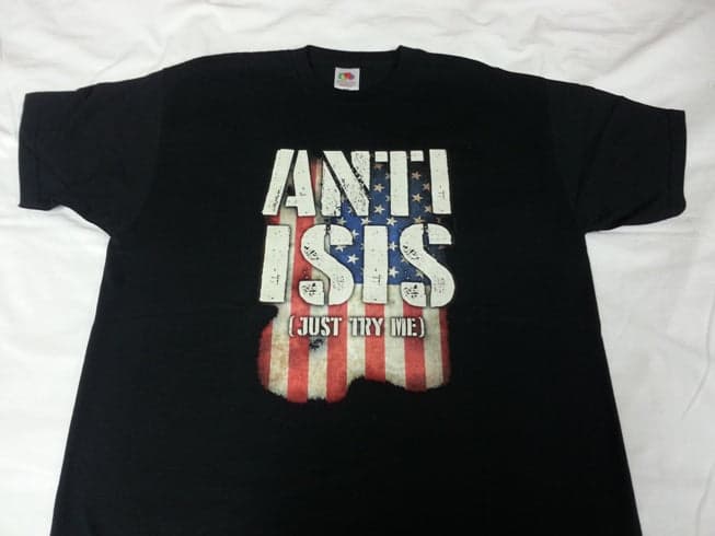 T-shirt Anti Isis 017 - 2