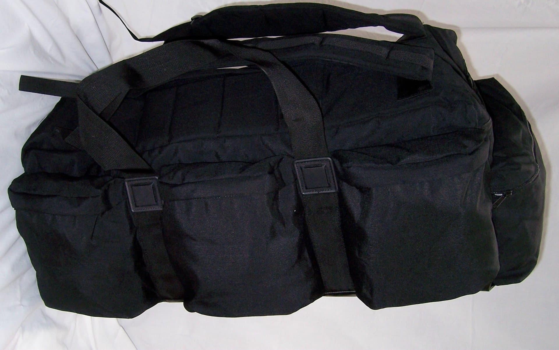 Zaino e borsone nero 120 litri - 2
