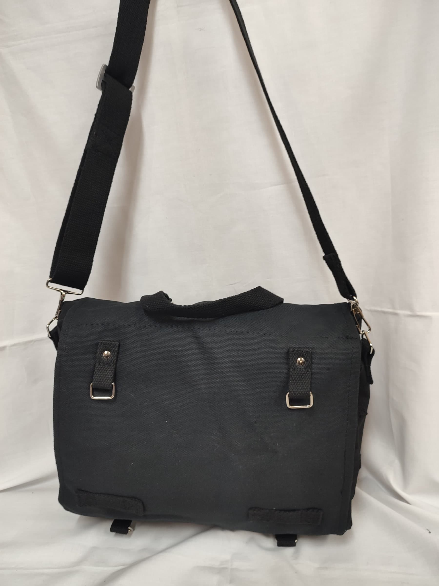 Borsa Tascapane grande nera - 6