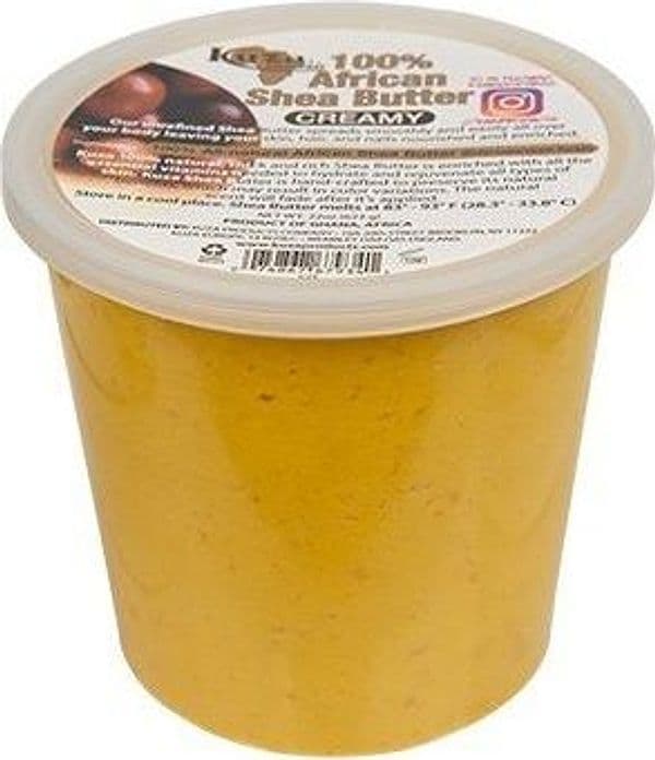 KUZA AFRICAN SHEABETTER CREAMY YELLOW 15 oz PER CAPELLI AND CORPO . – beige