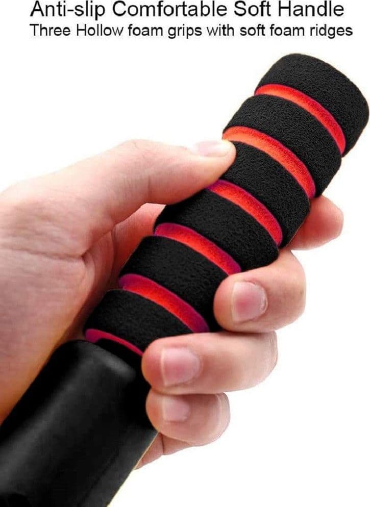 CORDA PER SALTARE REGOLABILE MANICI SCHIUMA CONTATORE PER BAMBINI FITNESS BOXE - 36