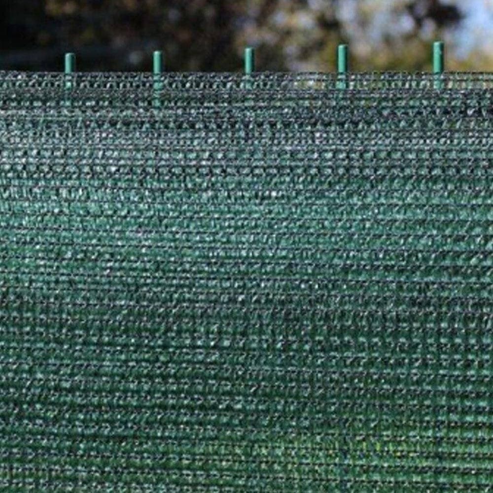 TELO OMBREGGIANTE H200CM RETE OMBRA FRANGISOLE FRANGIVISTA OSCURANTE 10MT VERDE - 3