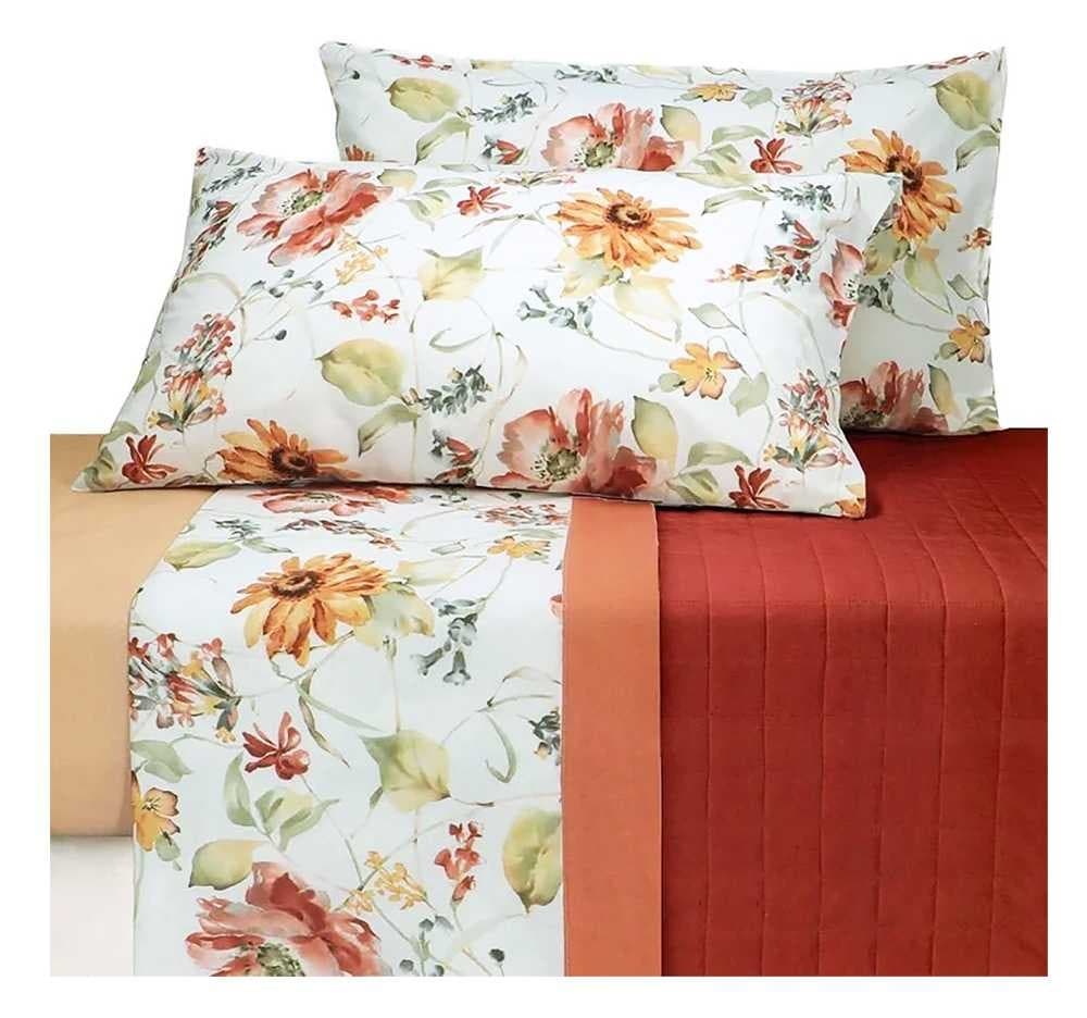 COMPLETO LENZUOLA MATRIMONIALE 240x280 GABEL BETULLA COTONE - 5