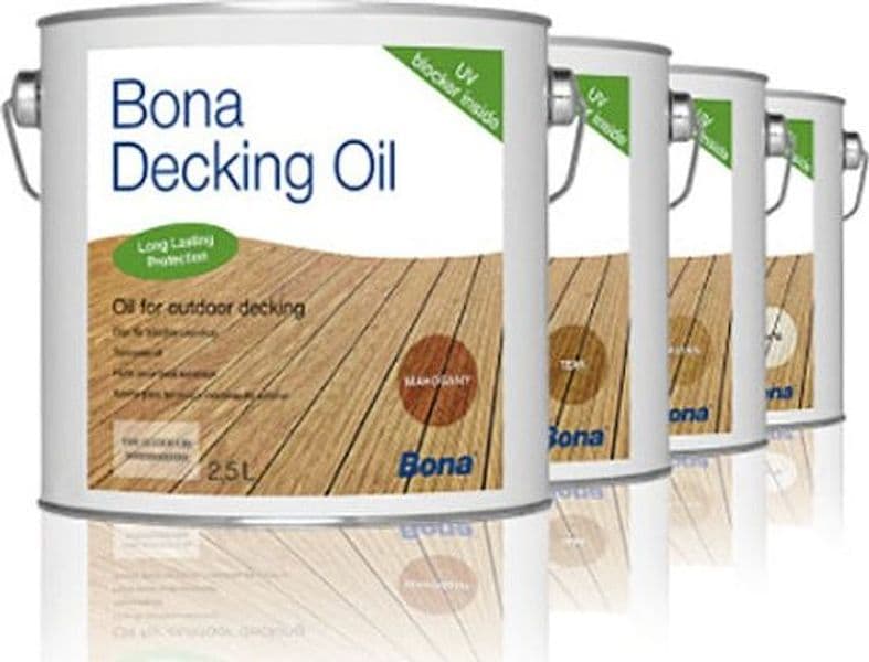 LT2,5 Bona Decking oil - Oilo neutro per decking da esterno in 4 colori - Eternal Parquet