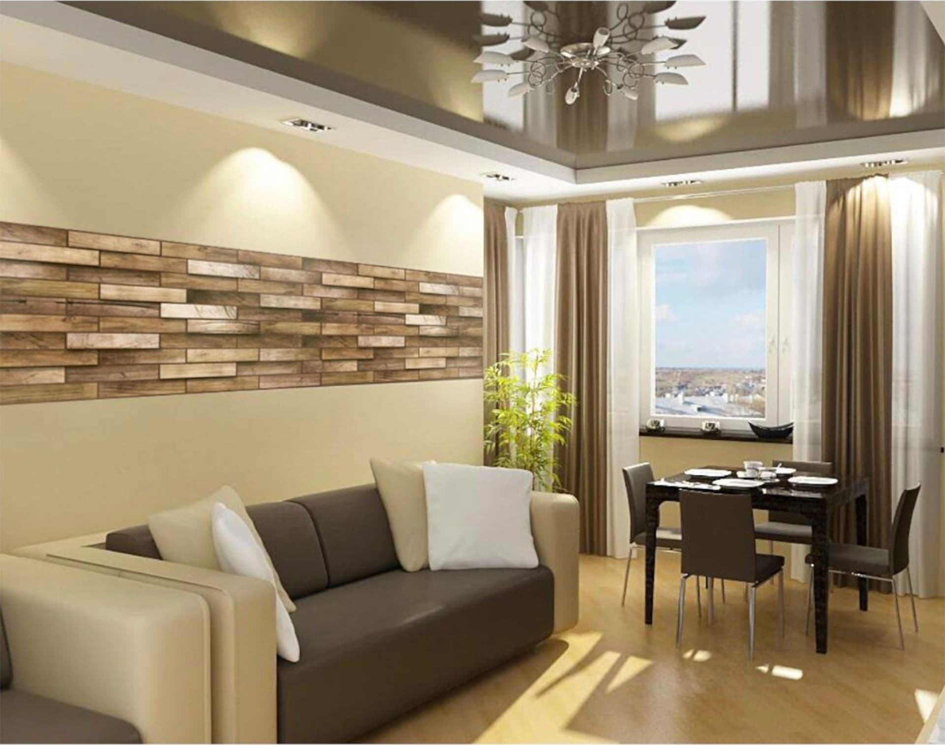 Pannelli 3D Rivestimento a parete in PVC effetto pietra, mosaico, legno Realistici e isolanti. - Eternal Parquet