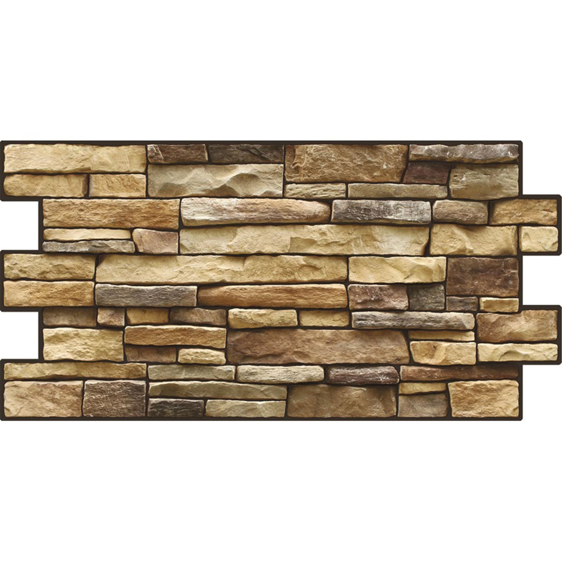 Pannelli 3D Rivestimento a parete in PVC effetto pietra, mosaico, legno Realistici e isolanti. - 22