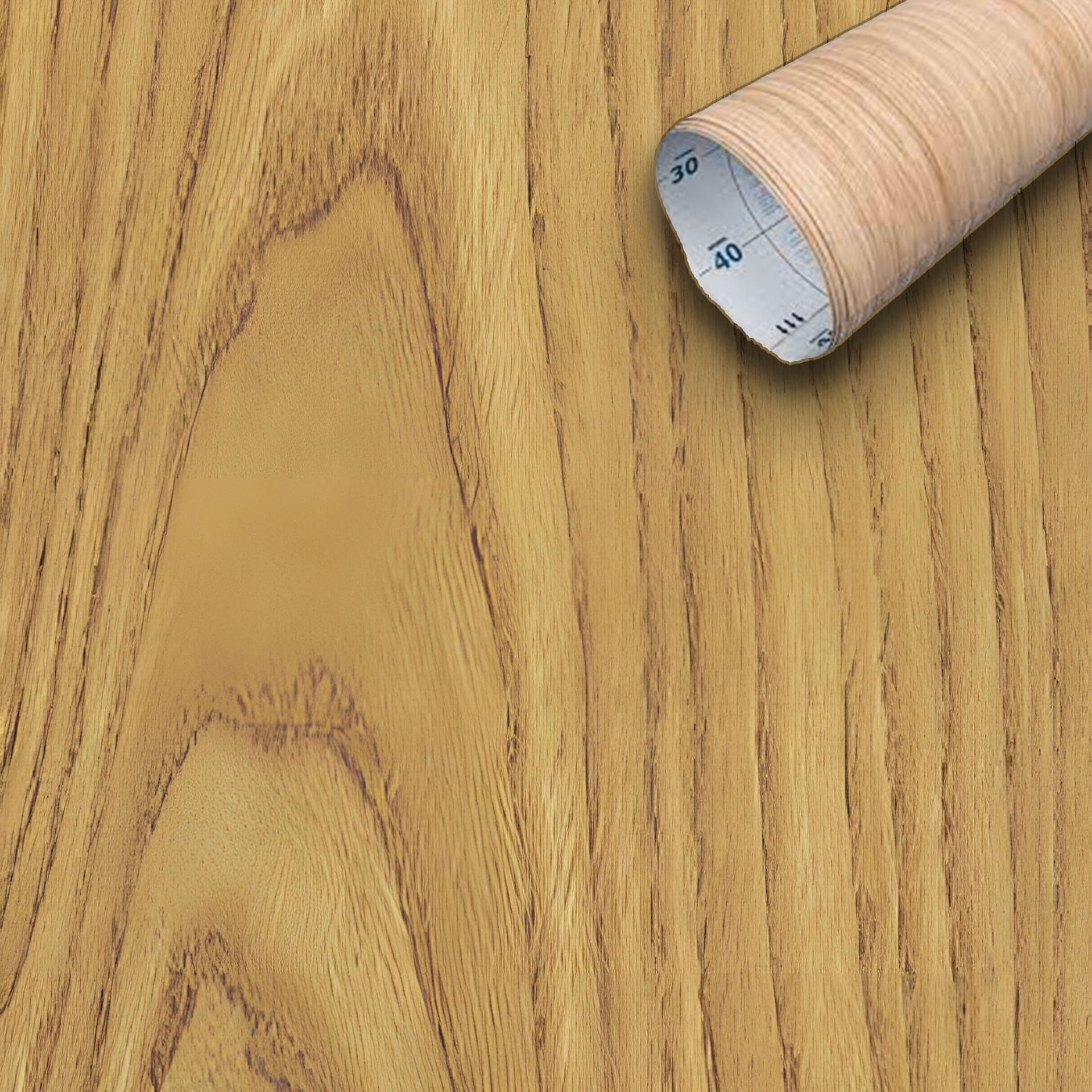 Rotolo MAXI FORMATO 90cm x 15mt di pellicola adesiva effetto TEAK 3d HD per mobili o tavoli pizzeria - Eternal Parquet
