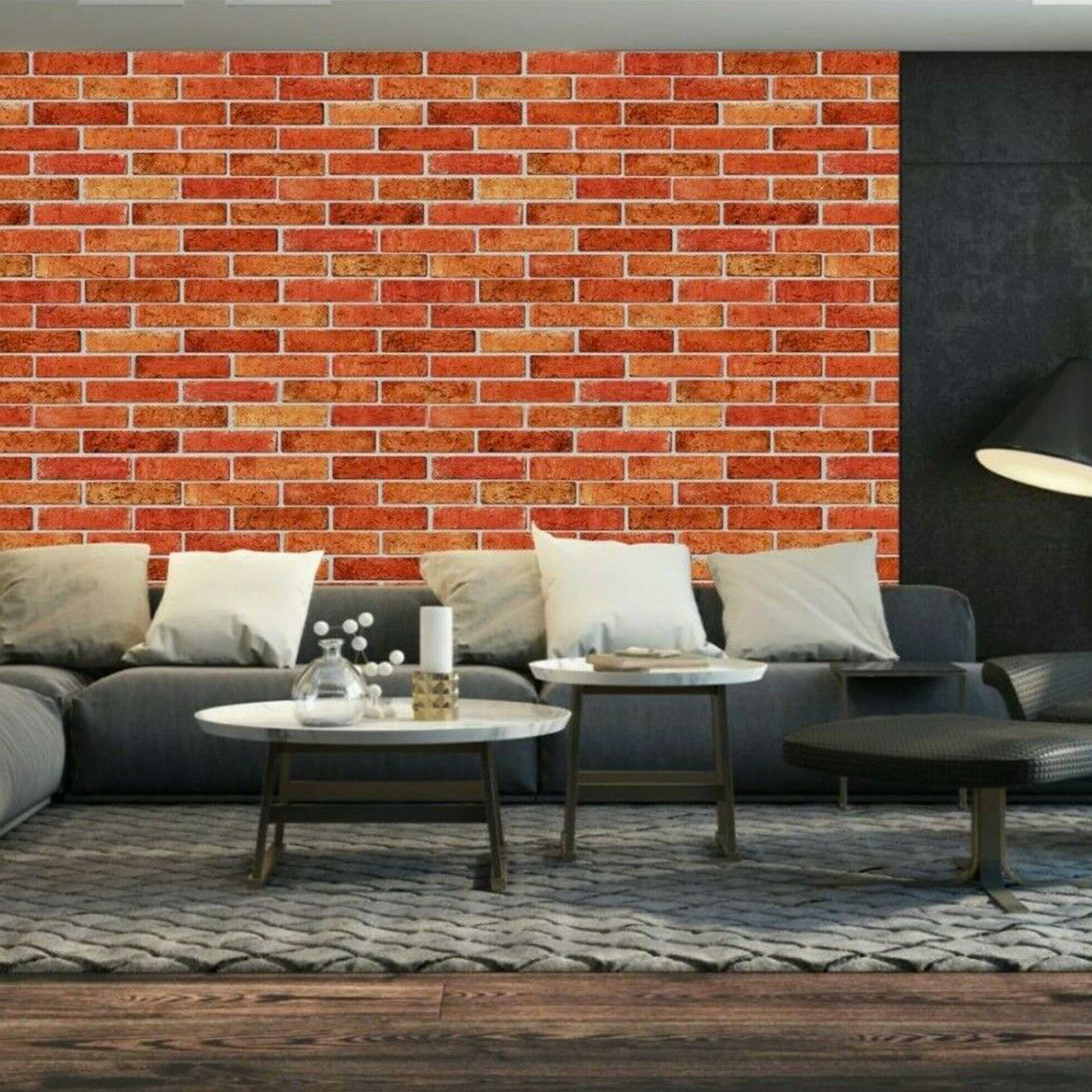 Pannelli 3D Rivestimento a parete in PVC effetto pietra, cementine, Maioliche, legno Realistici e isolanti. - 33