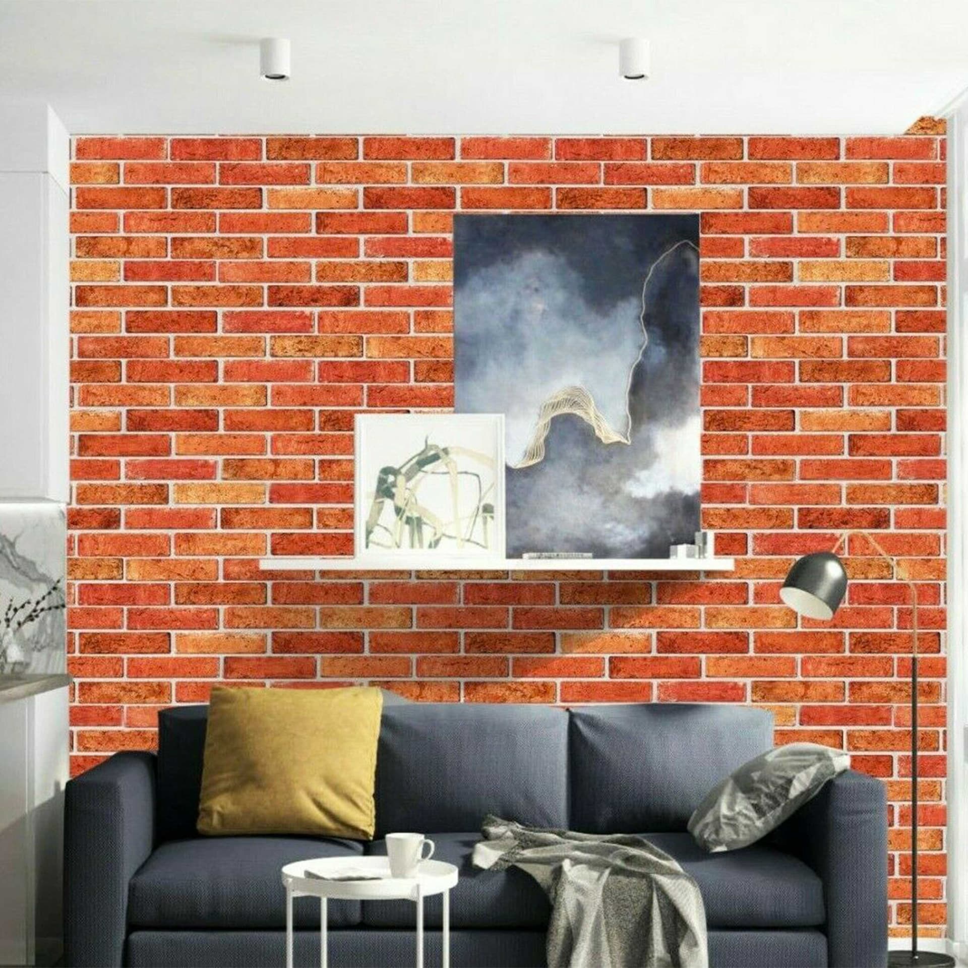 Pannelli 3D Rivestimento a parete in PVC effetto pietra, cementine, Maioliche, legno Realistici e isolanti. - 35