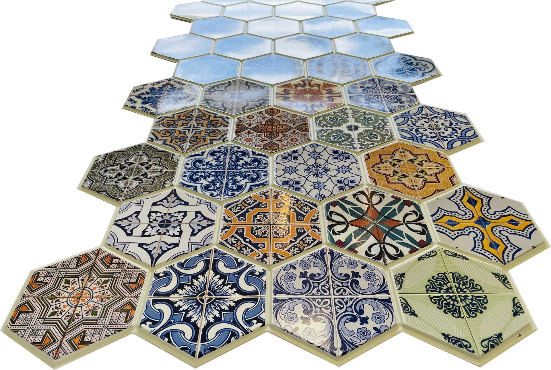 Pannelli 3D Rivestimento a parete in PVC effetto pietra, cementine, Maioliche, legno Realistici e isolanti. Eternal Parquet