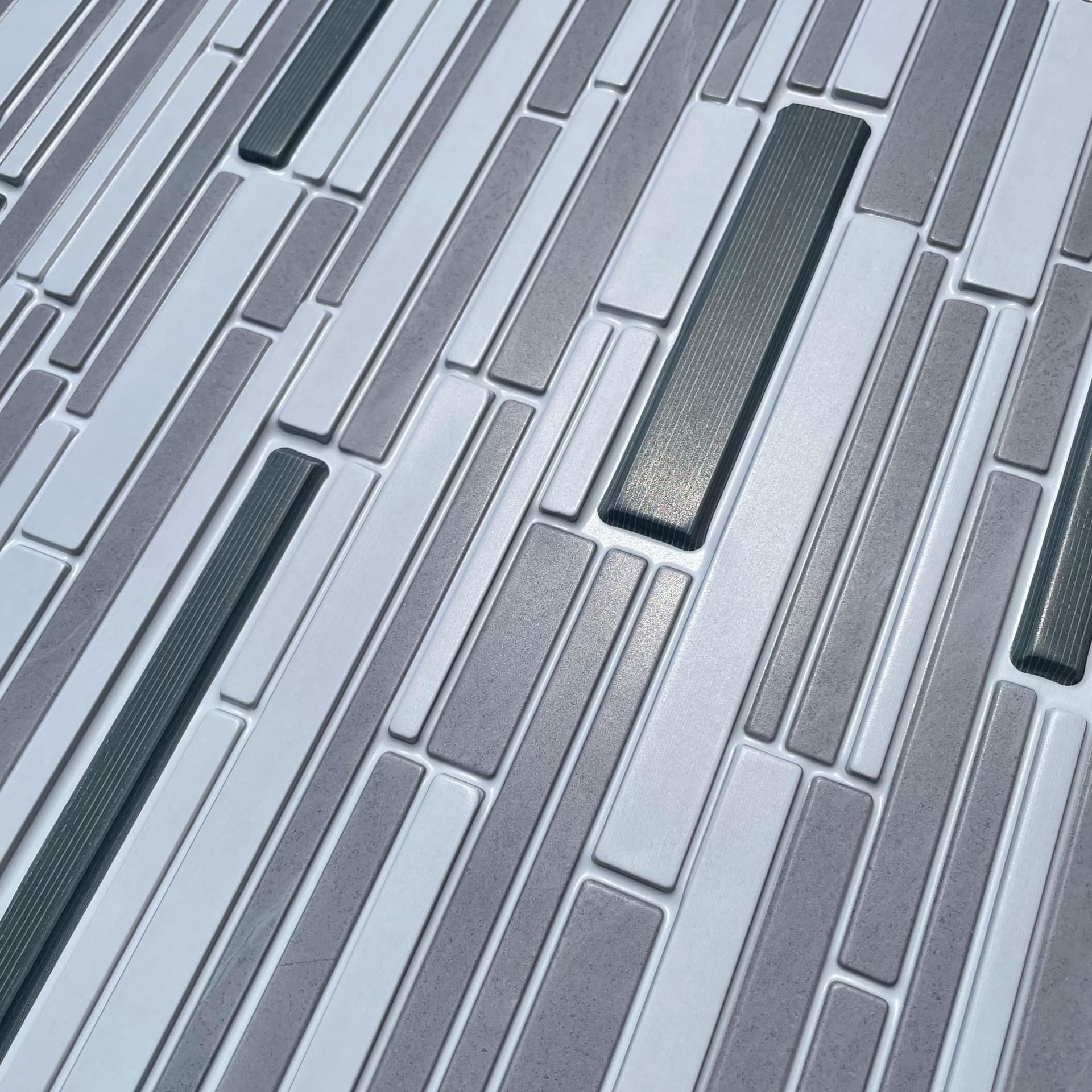 MAXI Pannelli 3D HI-RES Rivestimento a parete in PVC - PATCHWORK LAPIDEO- Realistici e isolanti. - 3
