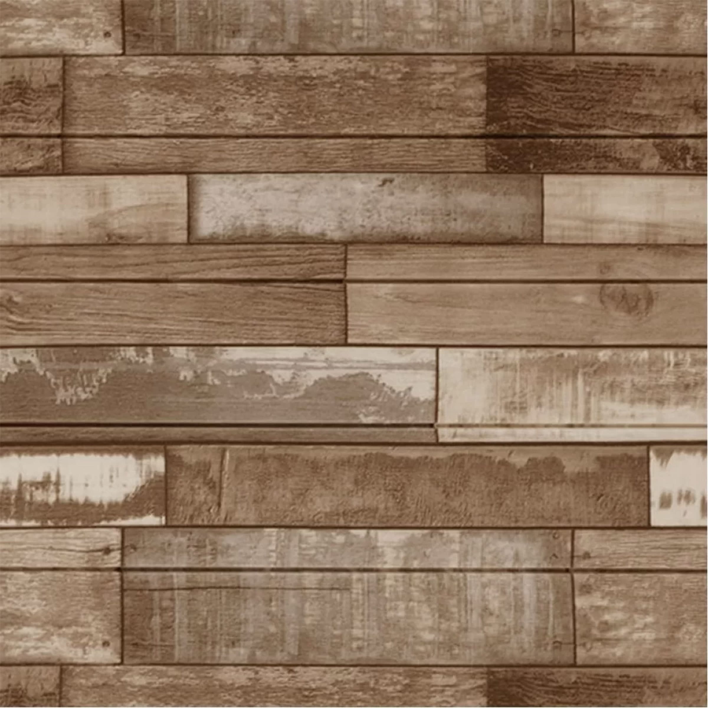 Pannelli 3D Autoadesivi in PE 70X70cm Mattoni o Legno Resistenti, isolanti, idrorepellenti, economici - 23
