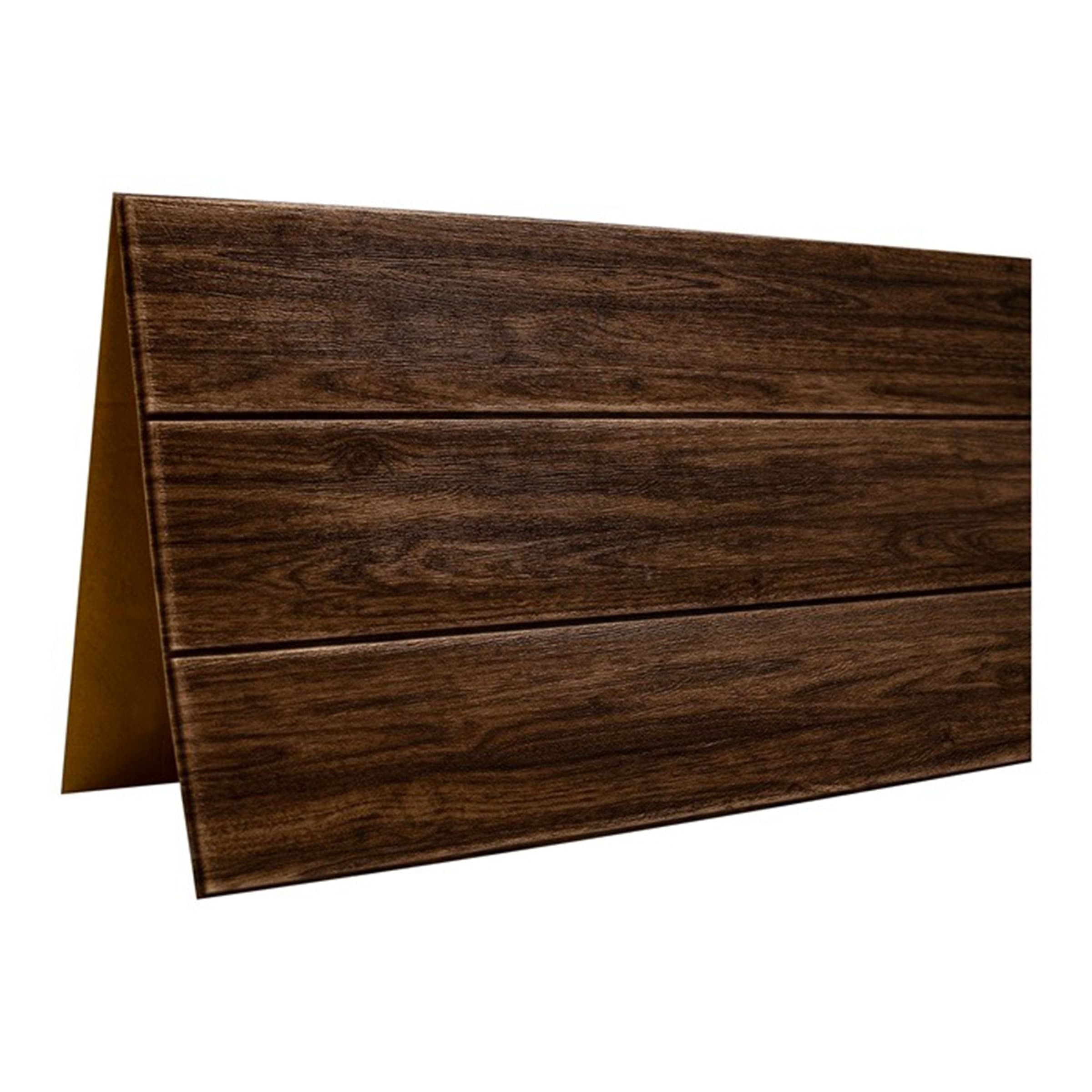 Pannelli 3D Autoadesivi in PE 70X70cm Mattoni o Legno Resistenti, isolanti, idrorepellenti, economici - 28