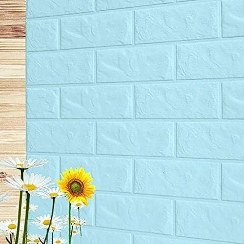 Pannelli 3D Autoadesivi in PE 70X70cm Mattoni o Legno Resistenti, isolanti, idrorepellenti, economici - 37