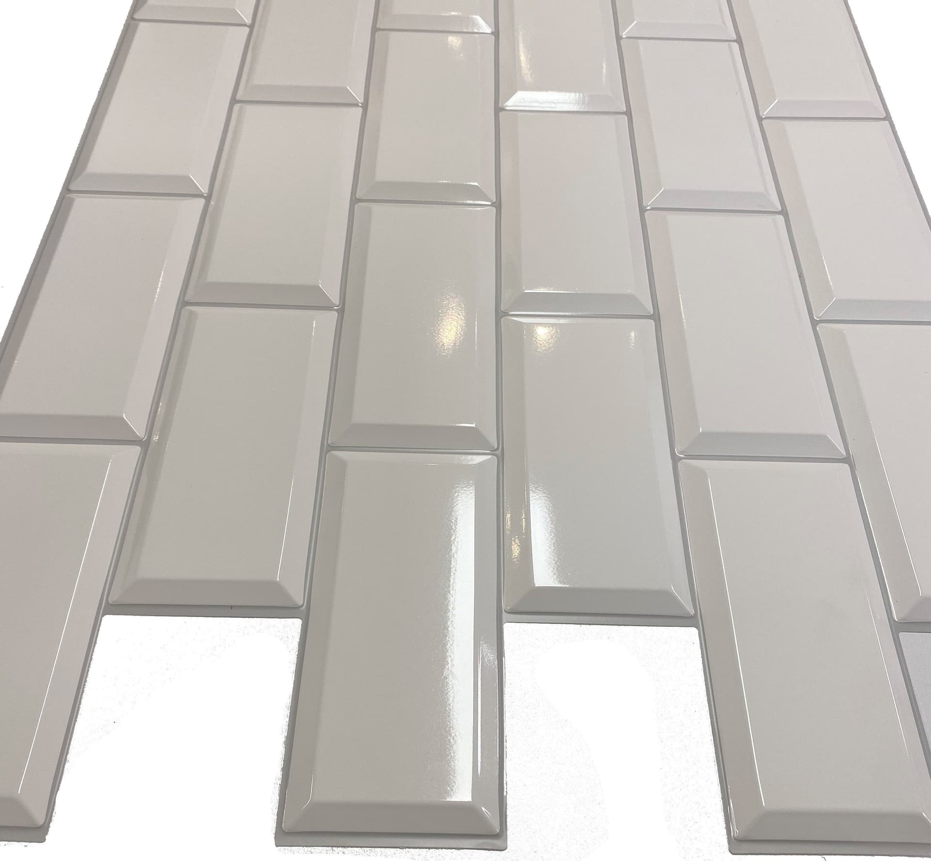 Pannelli 3D Rivestimento a parete in PVC effetto pietra,mattoni,ceramiche, legno Realistici e isolanti. - 21