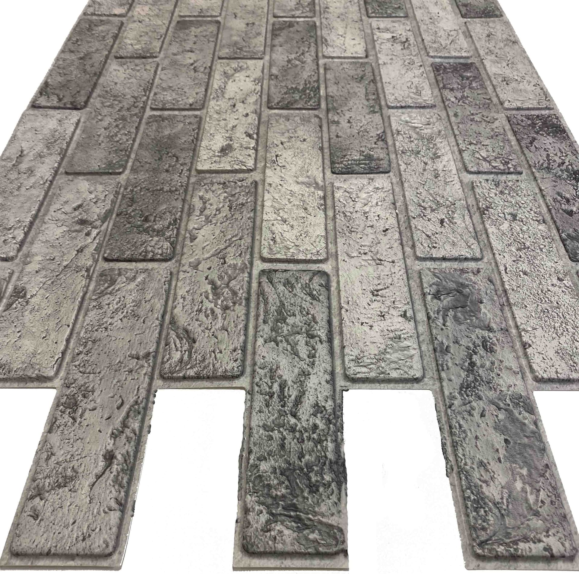 Pannelli 3D Rivestimento a parete in PVC effetto pietra,mattoni,ceramiche, legno Realistici e isolanti. - 24