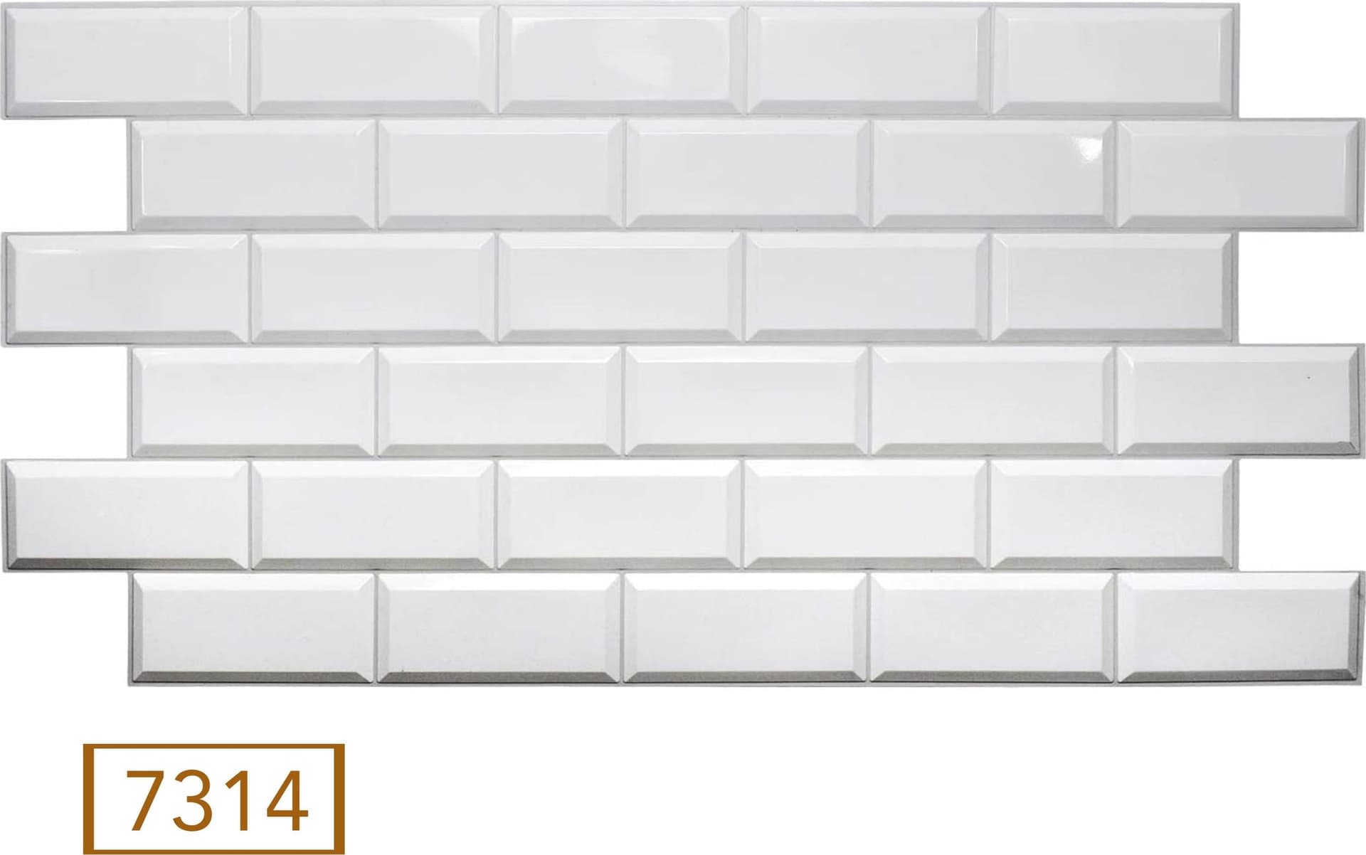 Pannelli 3D Rivestimento a parete in PVC effetto pietra,mattoni,ceramiche, legno Realistici e isolanti. Eternal Parquet