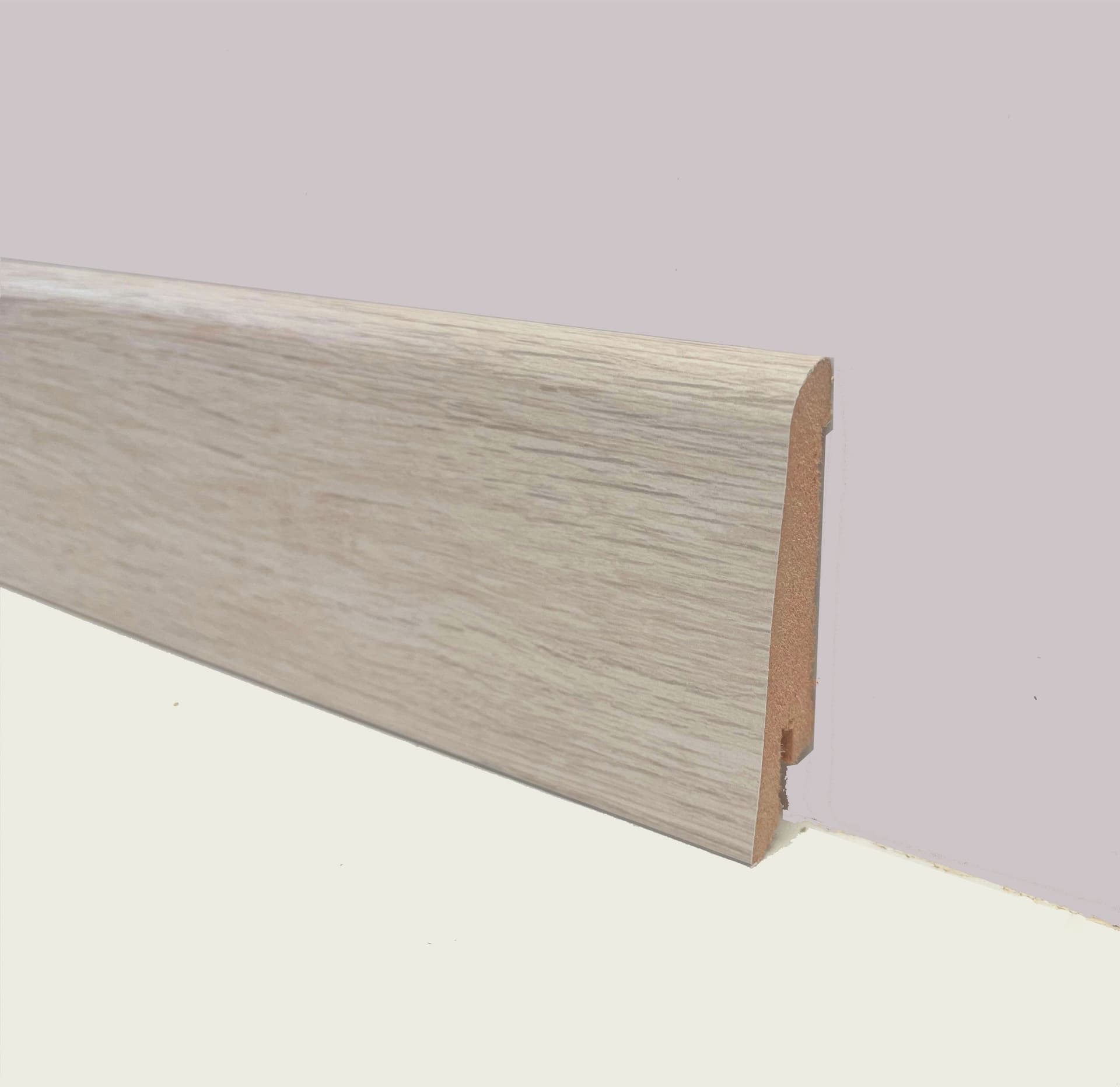 €1,69 - BATTISCOPA ZOCCOLINO in FIBRA DI LEGNO 60x15 Vari decori, Parquet, Laminati, SPC, LVT Eternal Parquet