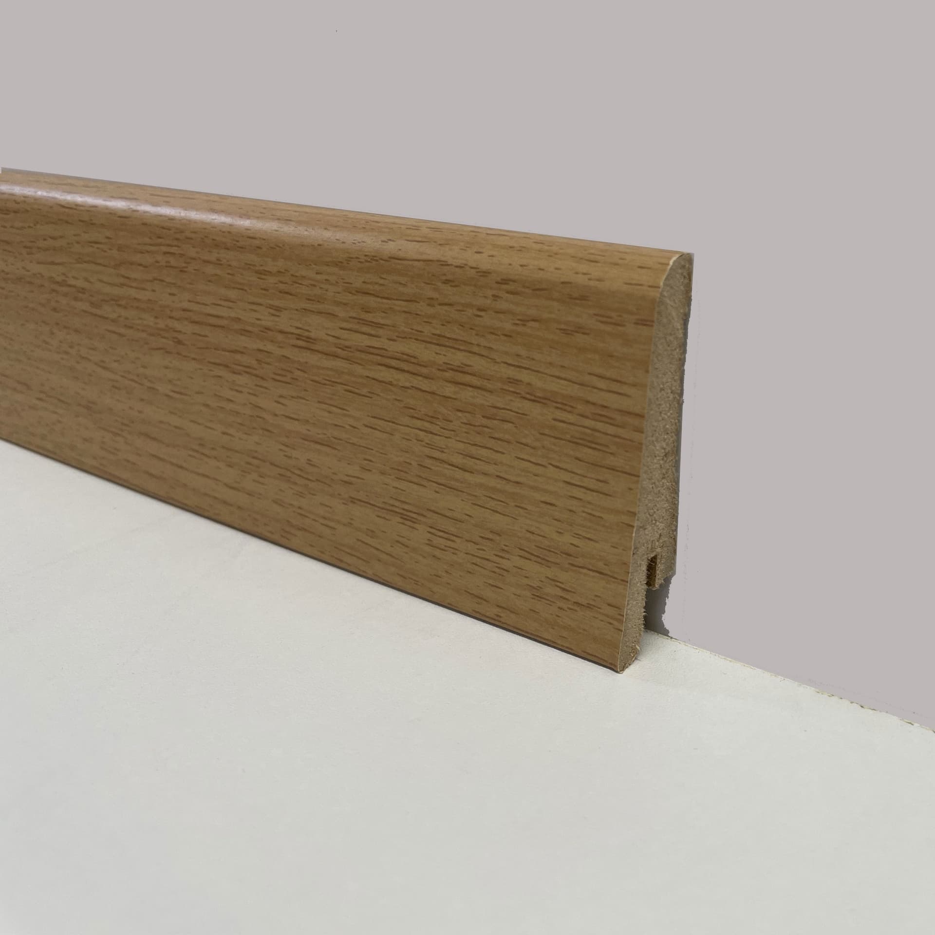 €1,69 - BATTISCOPA ZOCCOLINO in FIBRA DI LEGNO 60x15 Vari decori, Parquet, Laminati, SPC, LVT (prezzo al metro) - 23