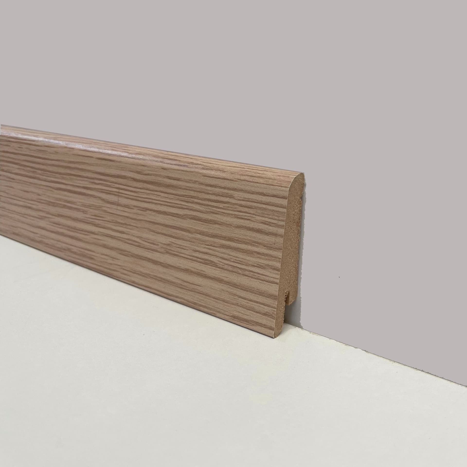 €1,69 - BATTISCOPA ZOCCOLINO in FIBRA DI LEGNO 60x15 Vari decori, Parquet, Laminati, SPC, LVT (prezzo al metro) - 24