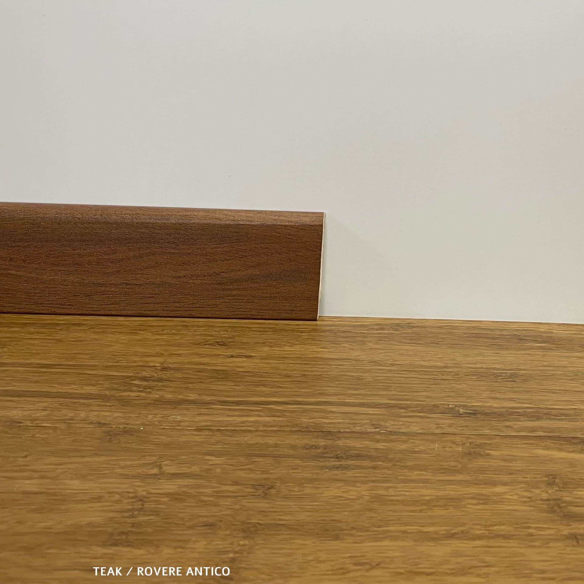 €1,69 - BATTISCOPA ZOCCOLINO in FIBRA DI LEGNO 60x15 Vari decori, Parquet, Laminati, SPC, LVT (prezzo al metro) - 30