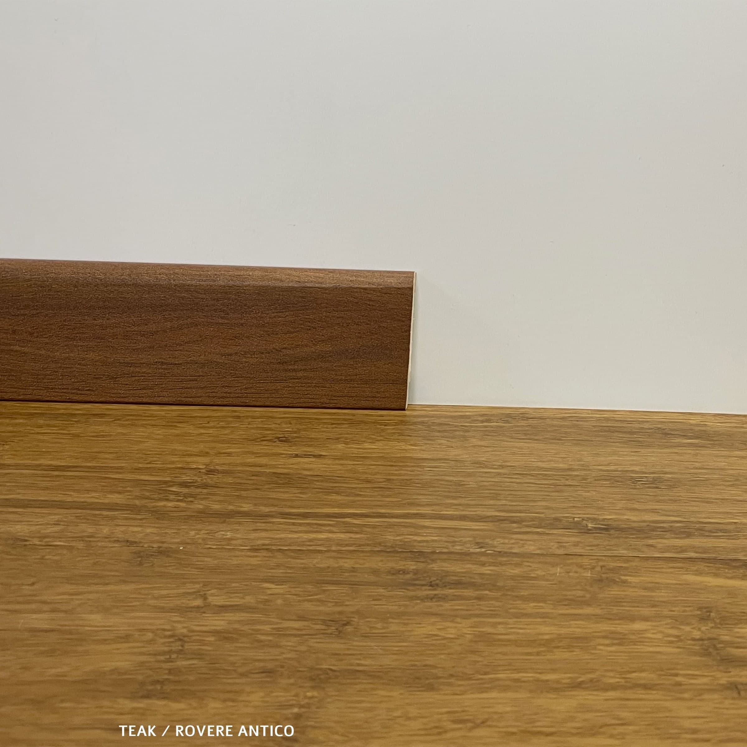 €1,69 - BATTISCOPA ZOCCOLINO in FIBRA DI LEGNO 60x15 Vari decori, Parquet, Laminati, SPC, LVT (prezzo al metro) - 30