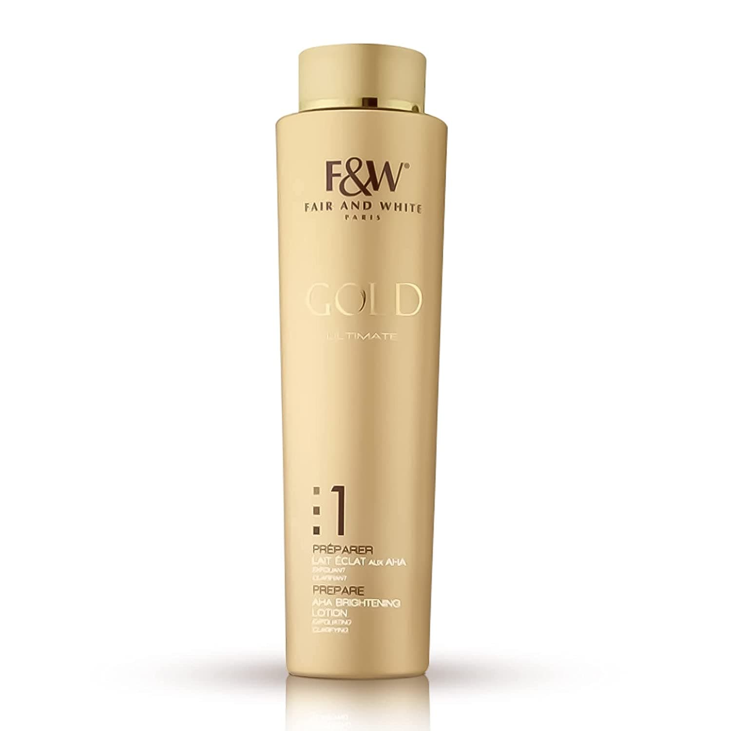 FAIR & WHITE GOLD 1 AHA BRIGHTENING LOTION 350ml PER CORPO . - 2