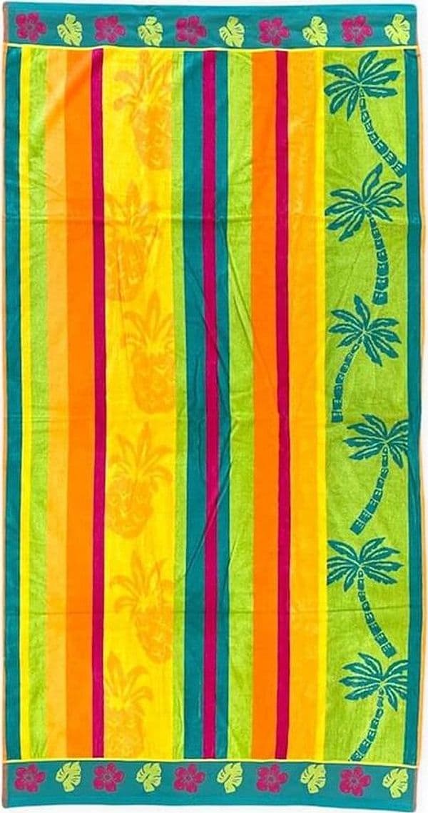 Varie Fantasie SEAMAR Telo Mare in Spugna di Cotone 80x160 Fantasia BEACH - 7