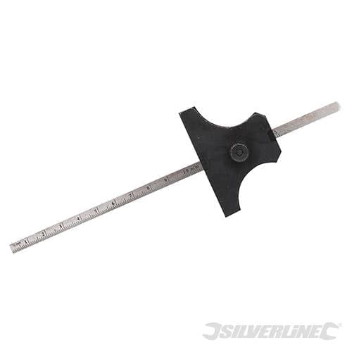 Silverline calibro di profondità in acciaio inox 150 mm Prezzo