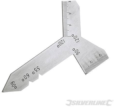 Silverline calibro in acciaio marcato con angoli Prezzo