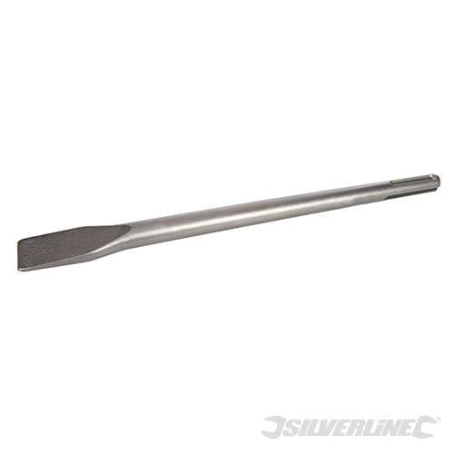 Scalpello SDS-Max per lavori di demolizione su muratura pietra e cemento Silverline - 4