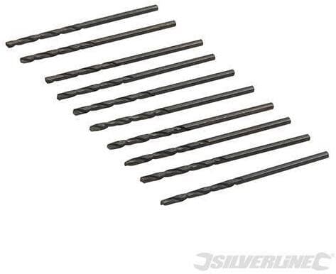 Punte metriche trapano Jobber HSS-R 10 pezzi acciaio temperato Silverline in Punte jobber Eternal Brico - Ariano Irpino, commercioVirtuoso.it
